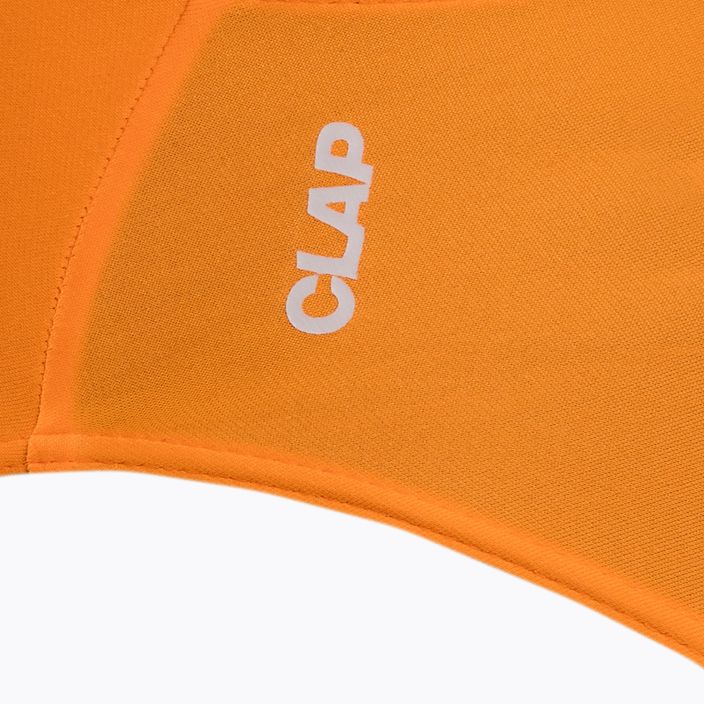 Moteriškas vientisas maudymosi kostiumėlis CLap Dvisluoksnis oranžinis CLAP104 3
