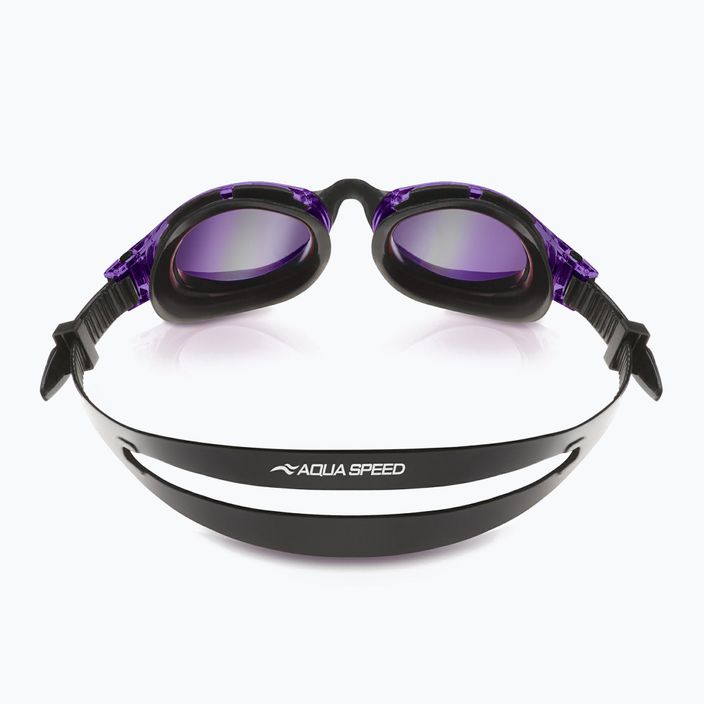 Plaukimo akiniai AQUA-SPEED Triton 2.0 Mirror violetiniai 2