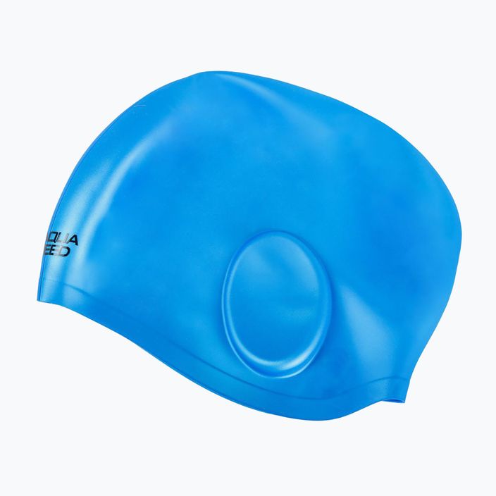 Plaukimo kepuraitė AQUA-SPEED Ear Cap Volume mėlyna 2