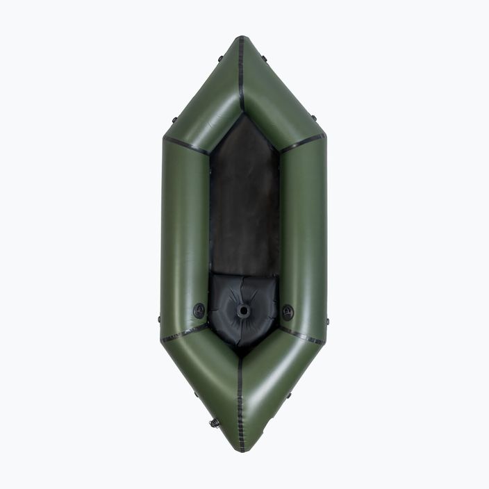 Atviras pontonas Pinpack Packraft Opty tamsiai žalias