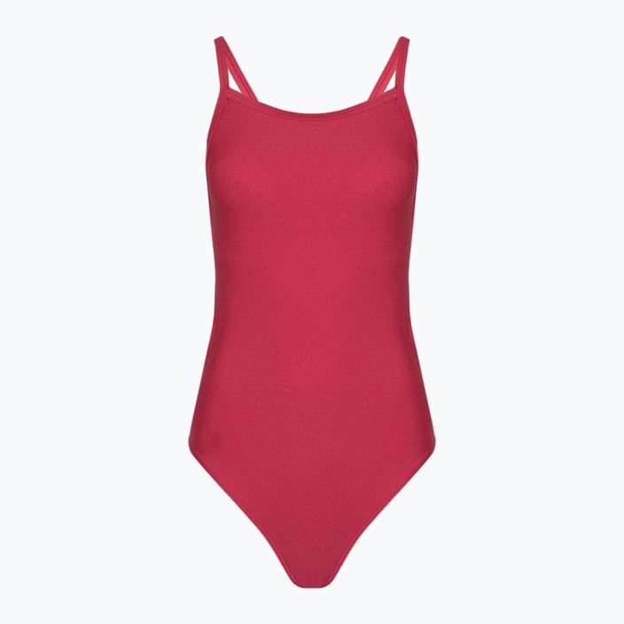 Moteriškas vientisas maudymosi kostiumėlis CLap Vieno sluoksnio raspberry