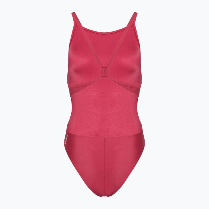 Moteriškas vientisas maudymosi kostiumėlis CLap Vieno sluoksnio raspberry 2