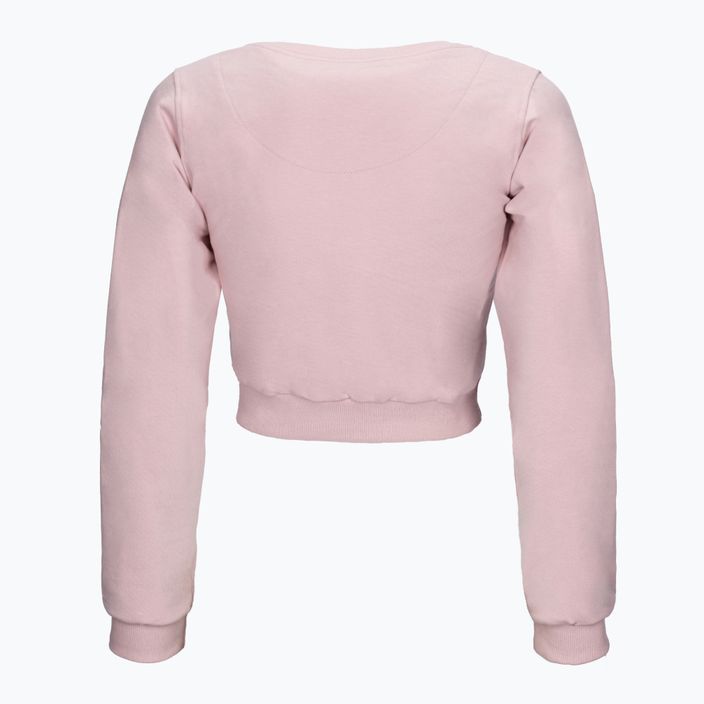 Moteriškas jogos džemperis Moonholi MOONDUST Crop Top pink 211 2