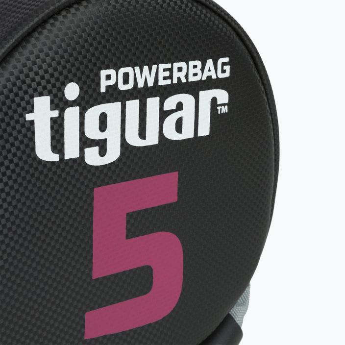 Treniruočių krepšys 5 kg tiguar Powerbag juodas TI-PB005N 3