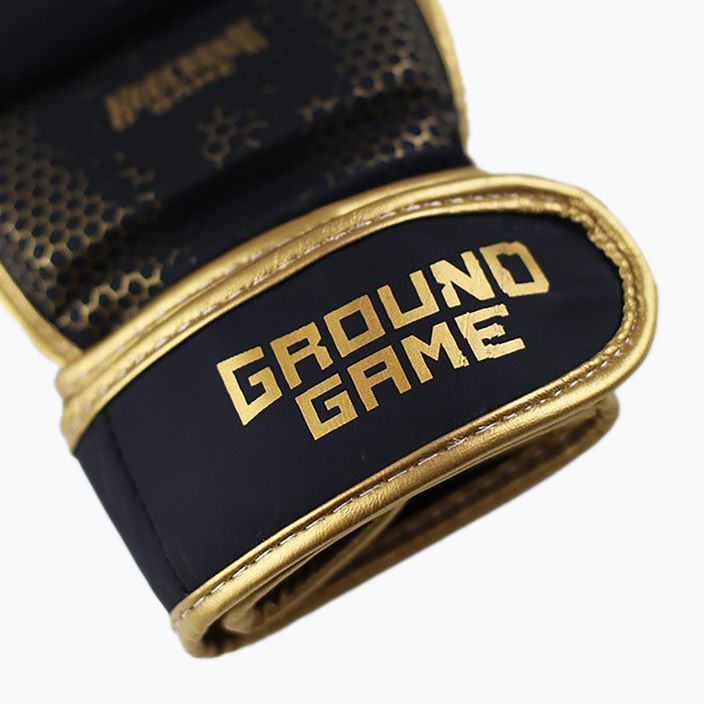 Ground Game MMA Cage Gold sparingo pirštinės MMASPARGLOCGOL 7
