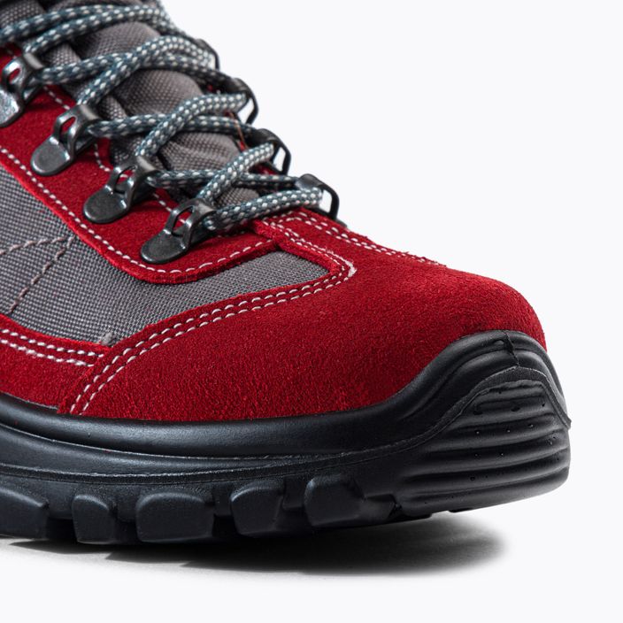 Grisport moteriški trekingo batai raudoni 13362SV87G 8