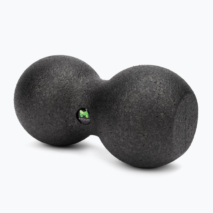 MOVO Twinball Optimum masažinis kamuolys juodas TO