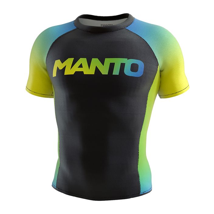 MANTO Rio vyriškas marškinėliai Rashguard black MNR506_BLK_2S