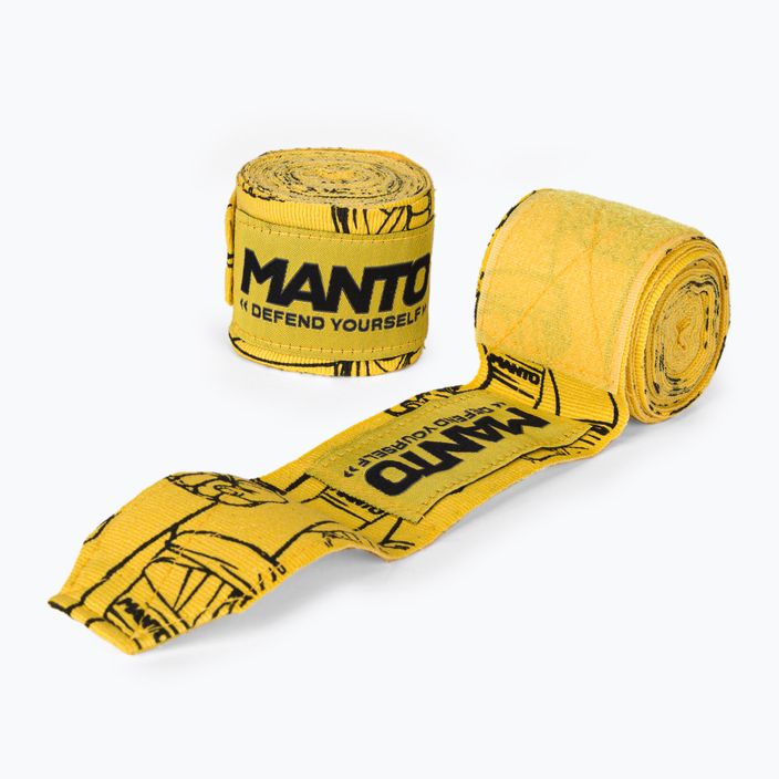 MANTO Punch geltoni bokso tvarsčiai MNA884