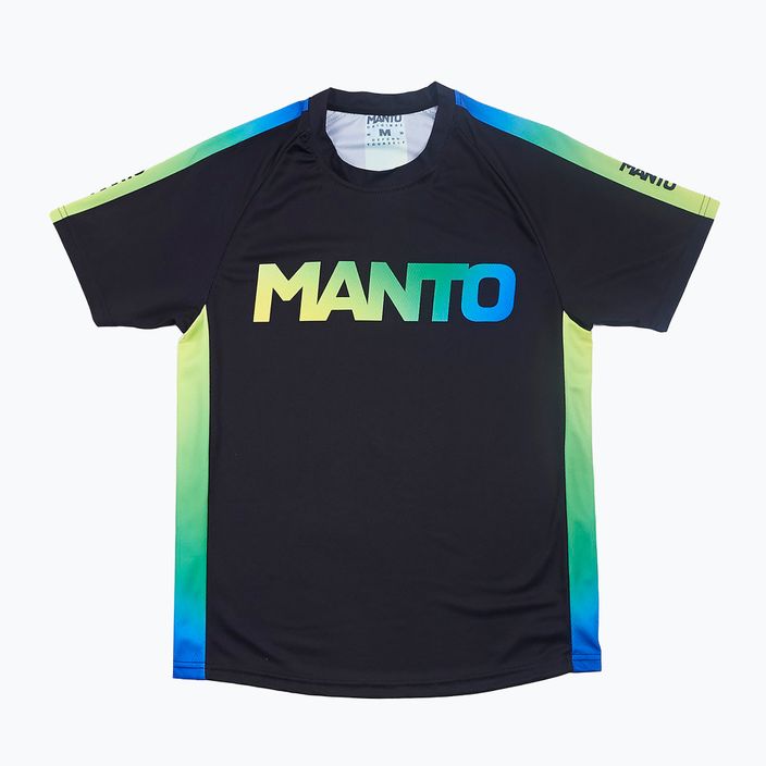 MANTO Rio vyriški treniruočių marškinėliai juodi MNR503_BLK_2S