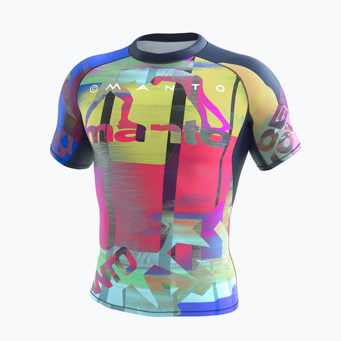 MANTO Vyriškas marškinėliai Neon Abstract multicolour