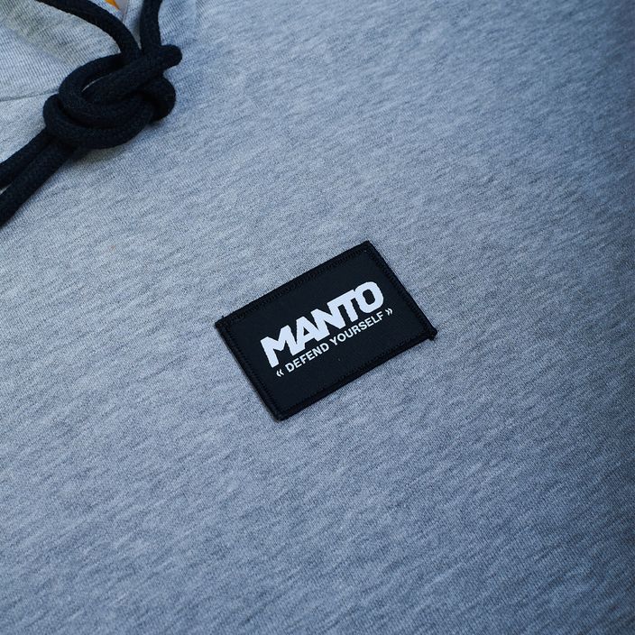 Vyriški MANTO Label Oversize melanžo megztiniai 3