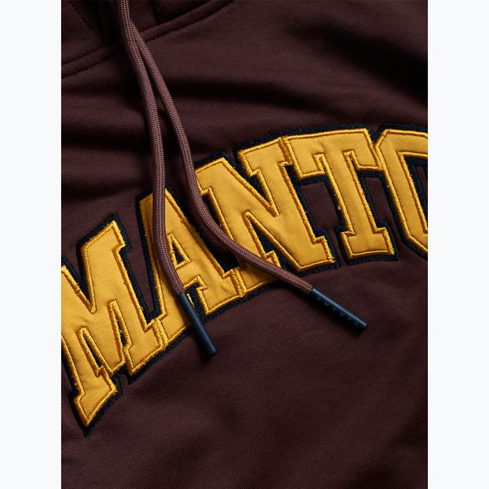 Vyriškas džemperis MANTO Varsity brown 2