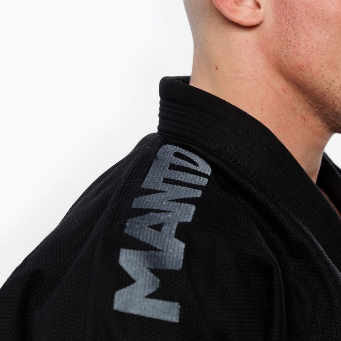 GI vyriškas braziliškam džiudžitsu MANTO X5 BJJ Blackout black 5