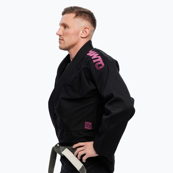 GI vaikiškas braziliškam džiudžitsu MANTO X5 BJJ black/purple 4