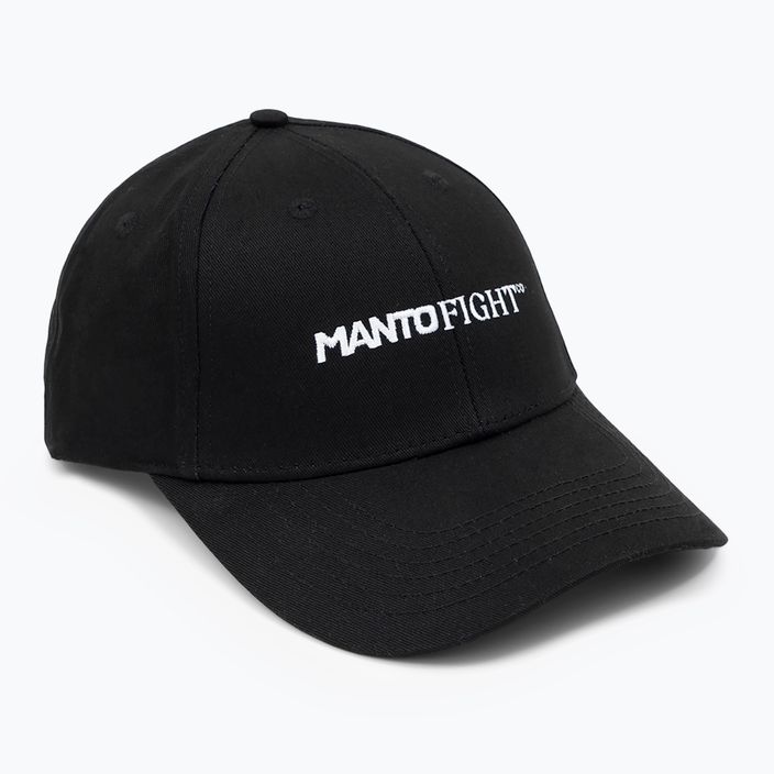 MANTO Represent Snapback beisbolo kepuraitė juoda