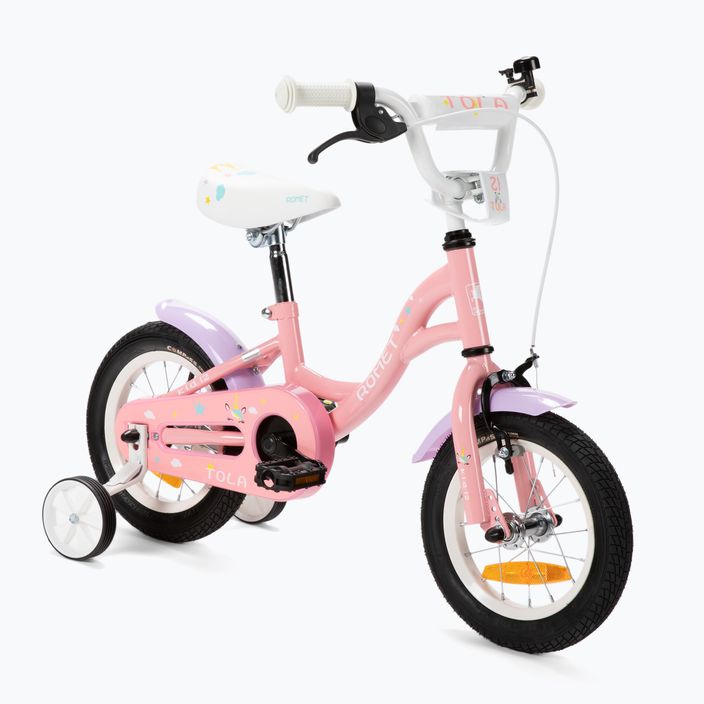 Vaikiškas dviratis Romet Tola 12 rožinis 2216633 2