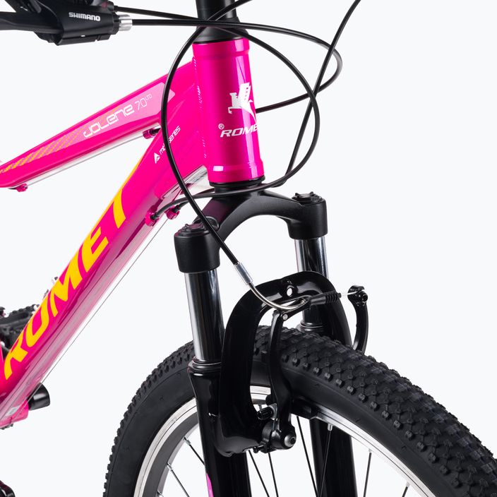 Moteriškas kalnų dviratis Romet Jolene 7.0 LTD rožinės spalvos R22A-MTB-27-15-P-192 7