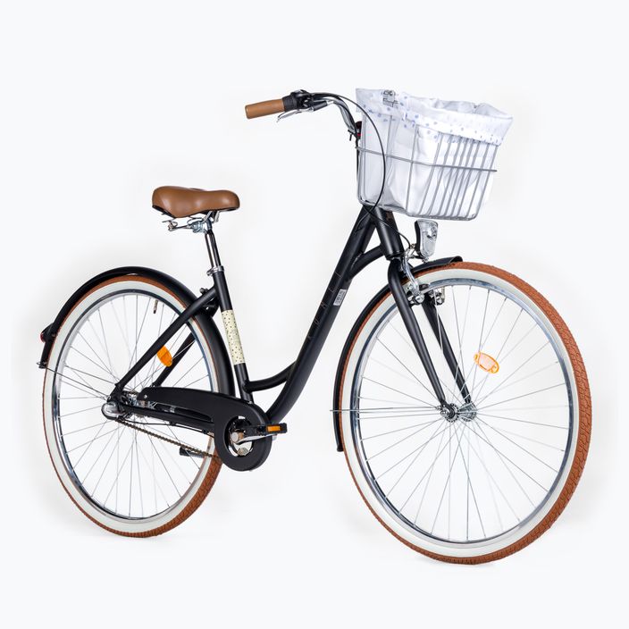 Moteriškas miesto dviratis Romet Pop Art 28 Eco black 2228551 2
