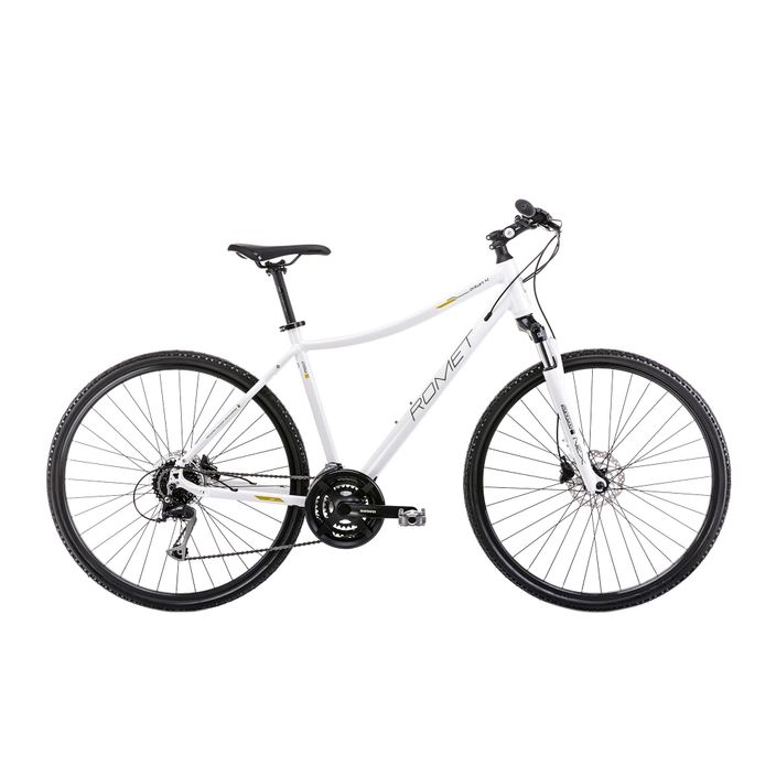 Moteriškas fitneso dviratis Romet Orkan 4D white 2228332 2