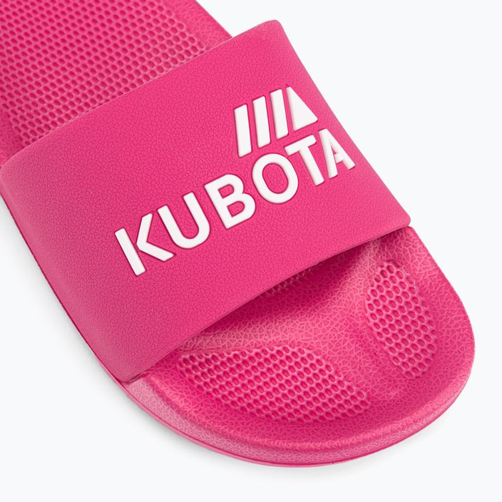 Moteriškos baseino šlepetės Kubota Basic pink KKBB12 7