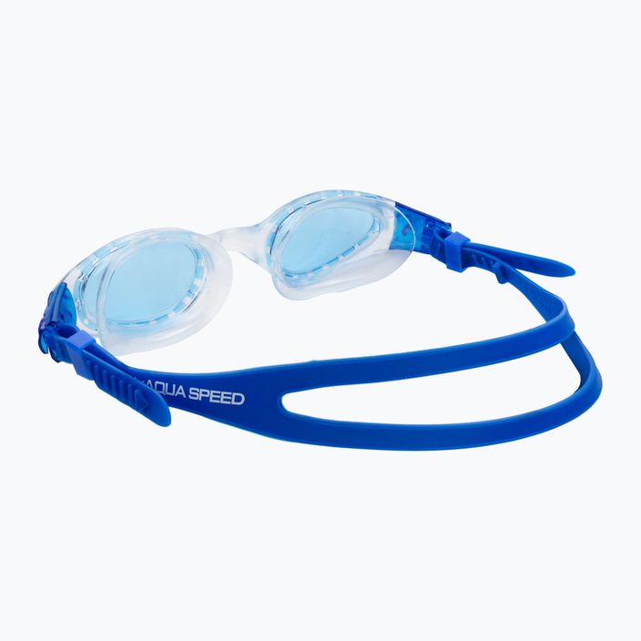 AQUA-SPEED Eta plaukimo akiniai mėlyni/permatomi 4