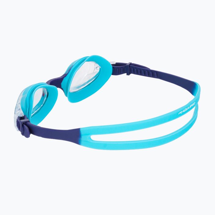 Vaikiški plaukimo akiniai AQUA-SPEED Amari mėlyni / tamsiai mėlyni / šviesūs 4