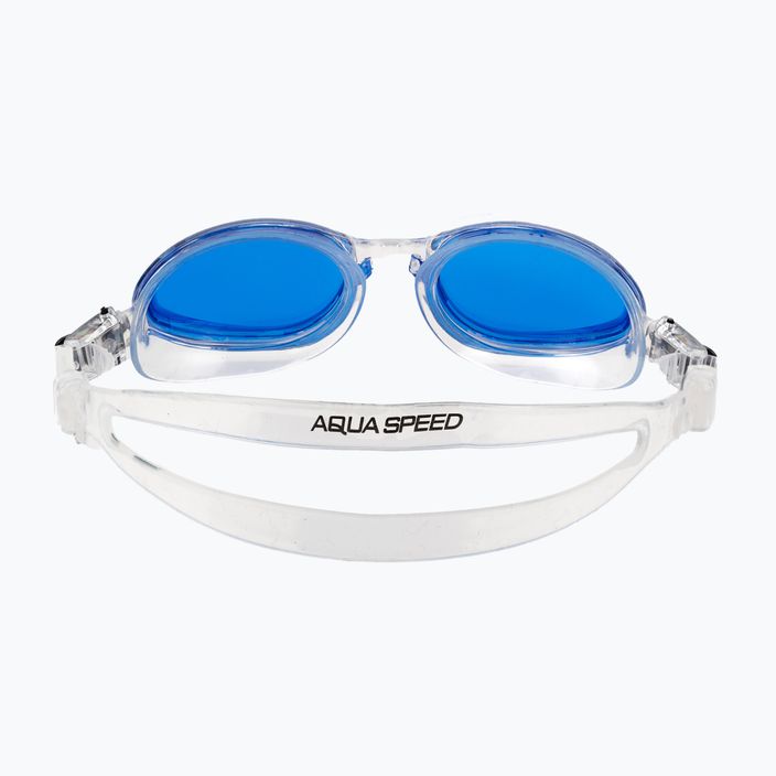 AQUA-SPEED Sonic skaidrūs/mėlyni plaukimo akiniai 5
