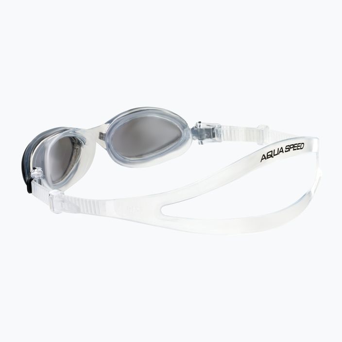 AQUA-SPEED Sonic JR vaikiški plaukimo akiniai skaidrūs/tamsūs 4