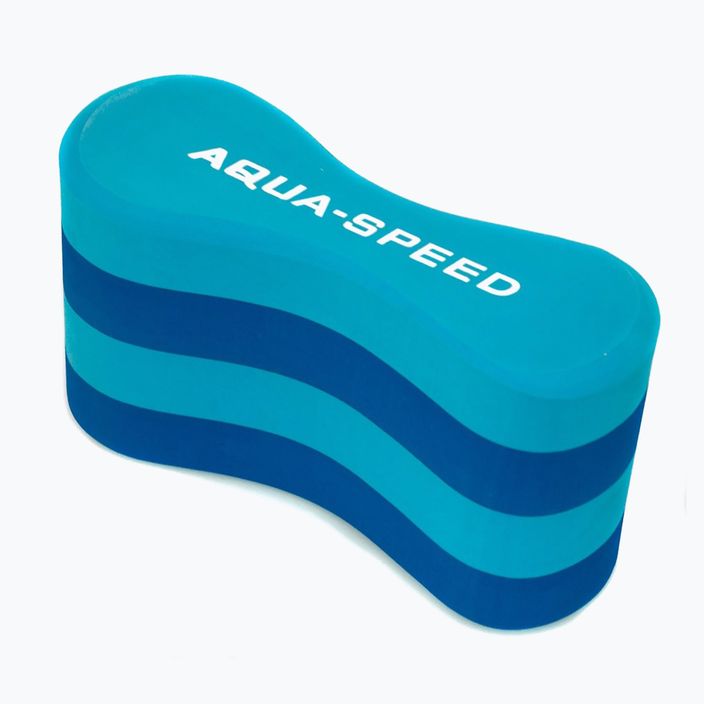 AQUA-SPEED plaukimo lenta Ósemka "4" mėlyna/šviesiai mėlyna