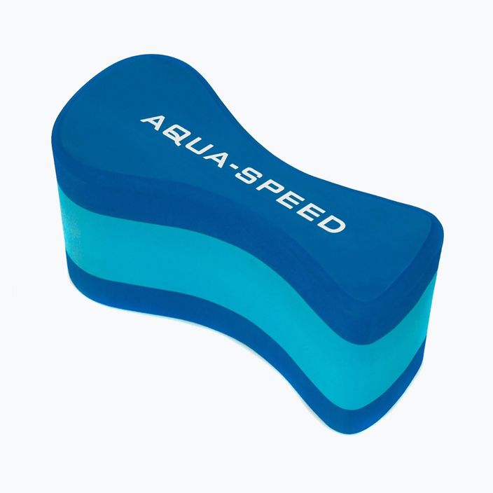 AQUA-SPEED plaukimo lenta Ósemka "3" mėlyna/šviesiai mėlyna