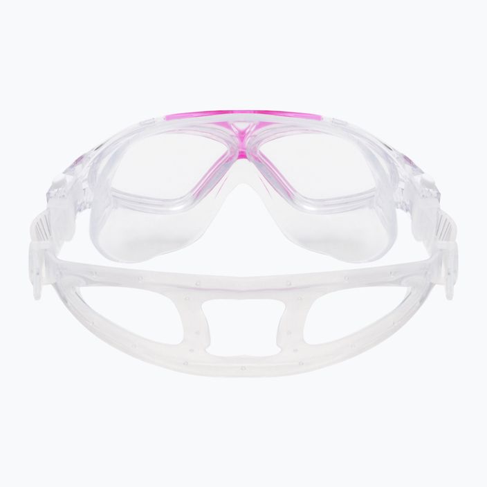 AQUA-SPEED vaikiška plaukimo kaukė Zephyr rožinė/permatoma 5