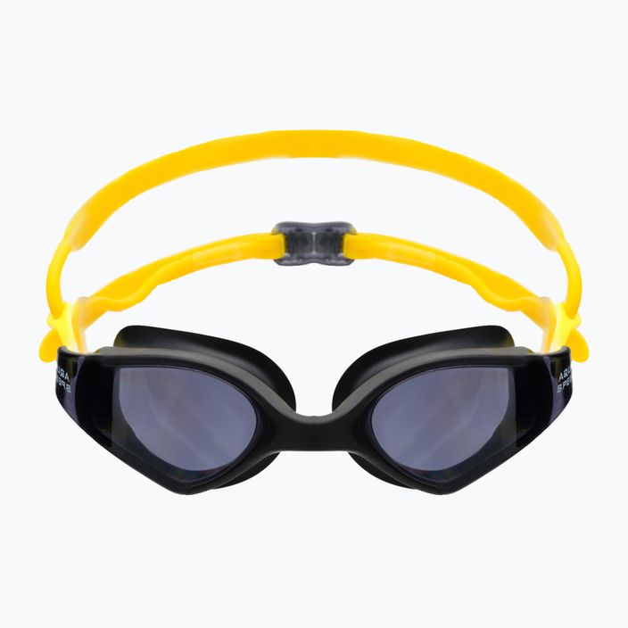 AQUA-SPEED Blade plaukimo akiniai juodi/geltoni/tamsūs 2
