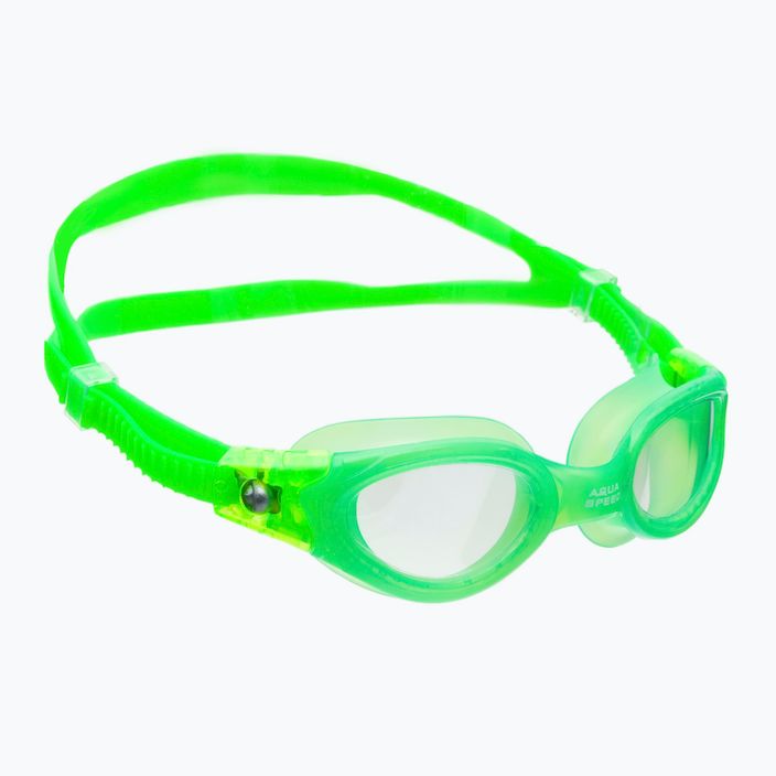 Vaikiški plaukimo akiniai AQUA-SPEED Pacific Jr žali
