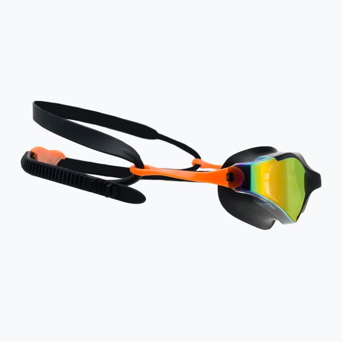 AQUA-SPEED Blade Mirror plaukimo akiniai juodi/oranžiniai 3