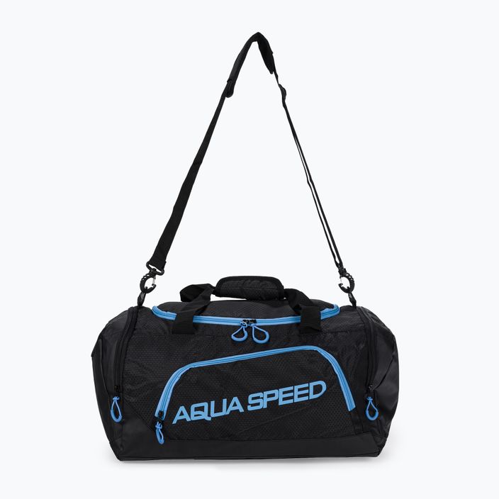 AQUA-SPEED plaukimo krepšys juodas/mėlynas
