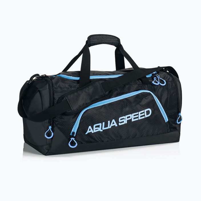 AQUA-SPEED plaukimo krepšys juodas/mėlynas 7
