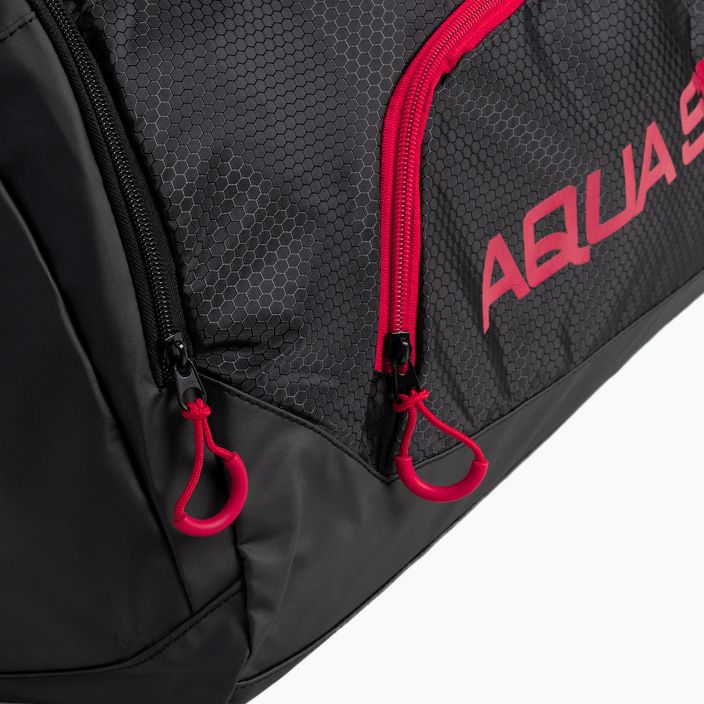 AQUA-SPEED plaukimo krepšys juodas/raudonas 3