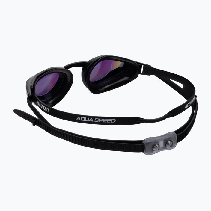 AQUA-SPEED Rapid Mirror plaukimo akiniai juodi 4