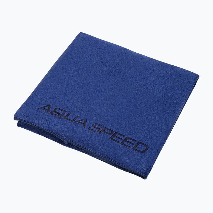 AQUA-SPEED Dry Soft 70 x 140 cm greitai džiūstantis rankšluostis, tamsiai mėlynas 4