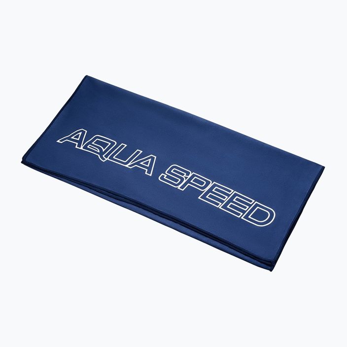 AQUA-SPEED Dry Flat greitai džiūstantis rankšluostis 70 x 140 cm, tamsiai mėlynas