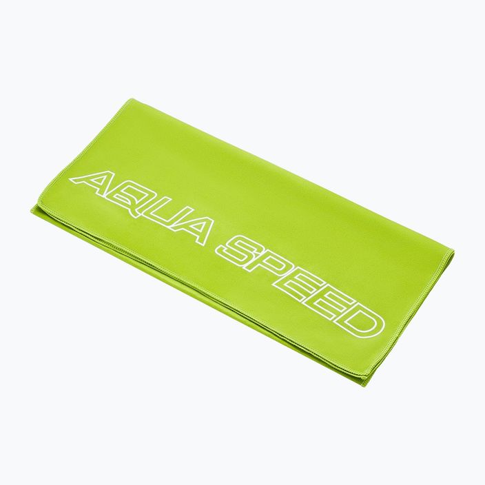 AQUA-SPEED Dry Flat greitai džiūstantis rankšluostis žalias