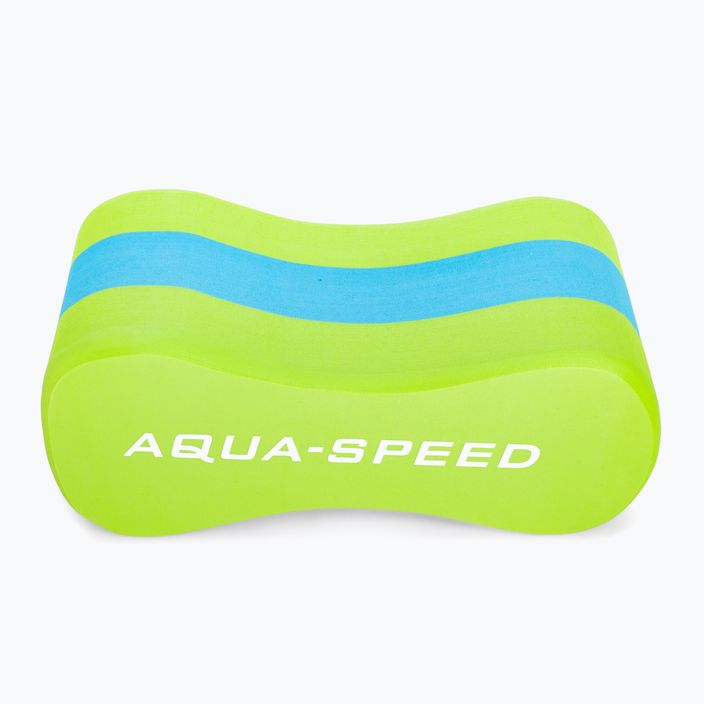 AQUA-SPEED vaikiška plaukimo lenta Ósemka "3" Junior žalia/mėlyna 3