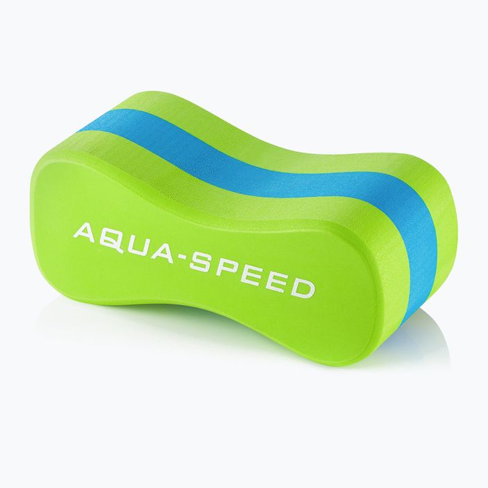 AQUA-SPEED vaikiška plaukimo lenta Ósemka "3" Junior žalia/mėlyna 4