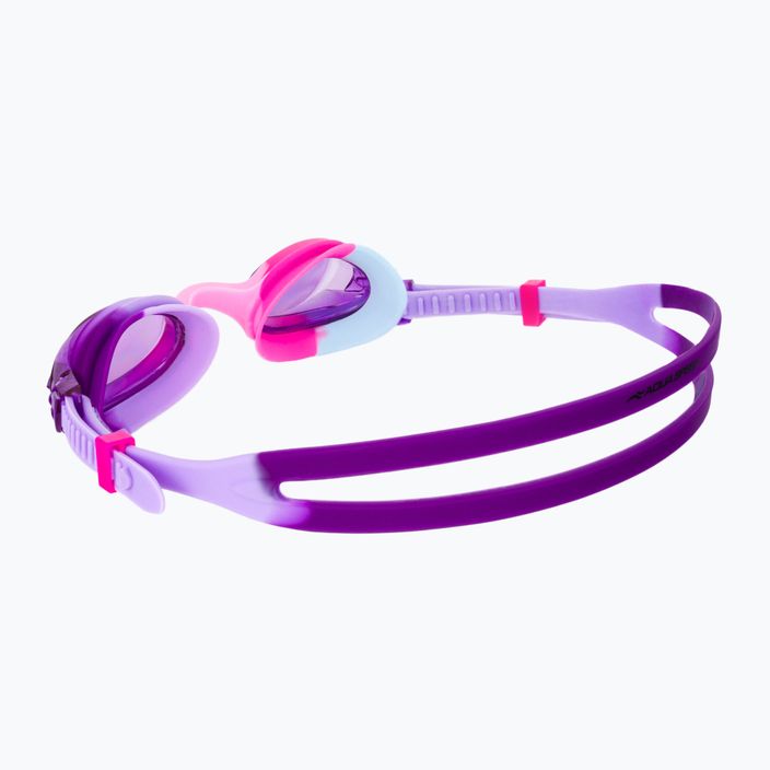 AQUA-SPEED vaikiški plaukimo akiniai Amari violetiniai/šviesiai violetiniai/rožiniai/šviesiai rožiniai 4