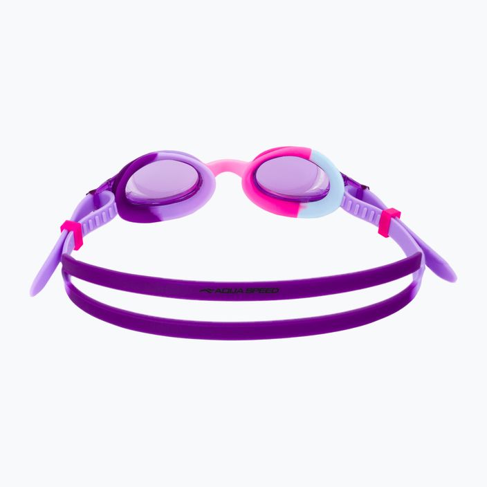 AQUA-SPEED vaikiški plaukimo akiniai Amari violetiniai/šviesiai violetiniai/rožiniai/šviesiai rožiniai 5