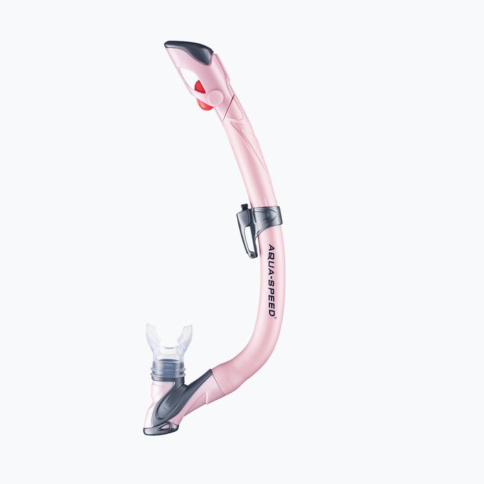 AQUA-SPEED vaikiškas nardymo rinkinys Enzo + Evo rožinės spalvos 11