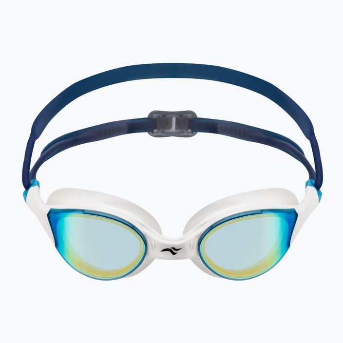 AQUA-SPEED Vortex Mirror plaukimo akiniai balti/mėlyni 2