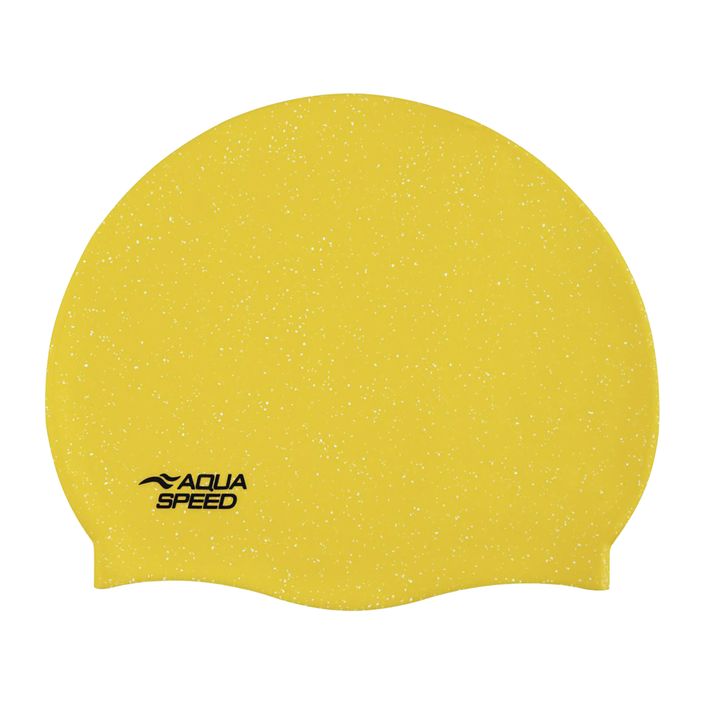 Plaukimo kepuraitė AQUA-SPEED Reco geltona 2