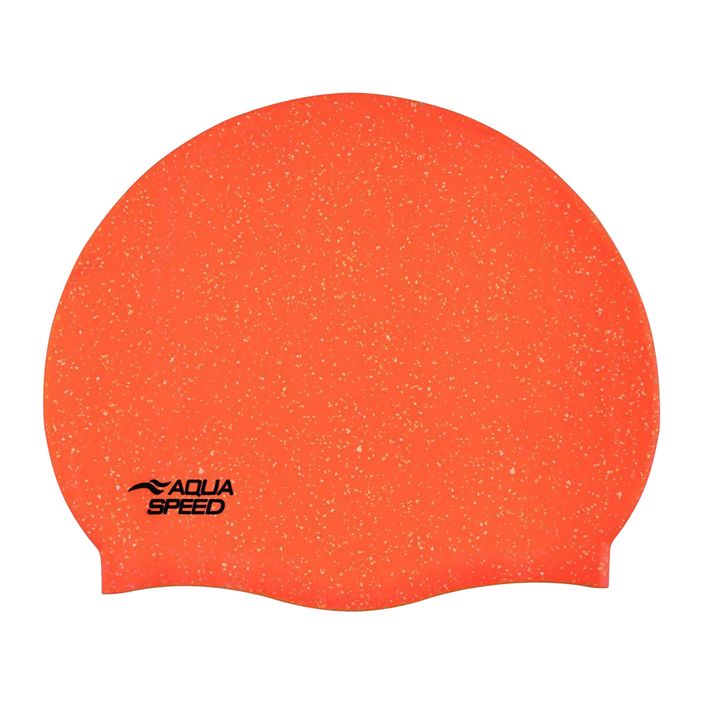 Plaukimo kepuraitė AQUA-SPEED Reco oranžinė 2